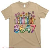 Floral Bookshelf 8647 Inclusion And Love Teacher T-Shirt thumb 0