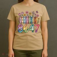 Floral Bookshelf 8647 Inclusion And Love Teacher T-Shirt thumb 4