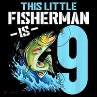 Fishing Birthday 9 Year Old Fisher 9th Bday Coffee Mug thumb 5