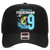 Fishing Birthday 9 Year Old Fisher 9th Bday Hat thumb 0
