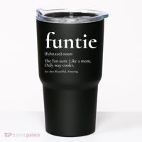 Funtie Best Aunt Ever Cool Aunt Favorite Aunt Tumbler thumb 0