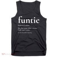 Funtie Best Aunt Ever Cool Aunt Favorite Aunt Tank Top thumb 0