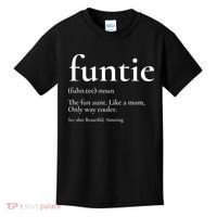 Funtie Best Aunt Ever Cool Aunt Favorite Aunt Kids T-Shirt thumb 0