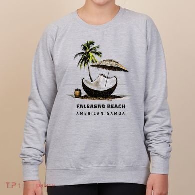 Faleasao Beach American Samoa Women's Sweatshirt