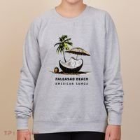 Faleasao Beach American Samoa Women's Sweatshirt thumb 0