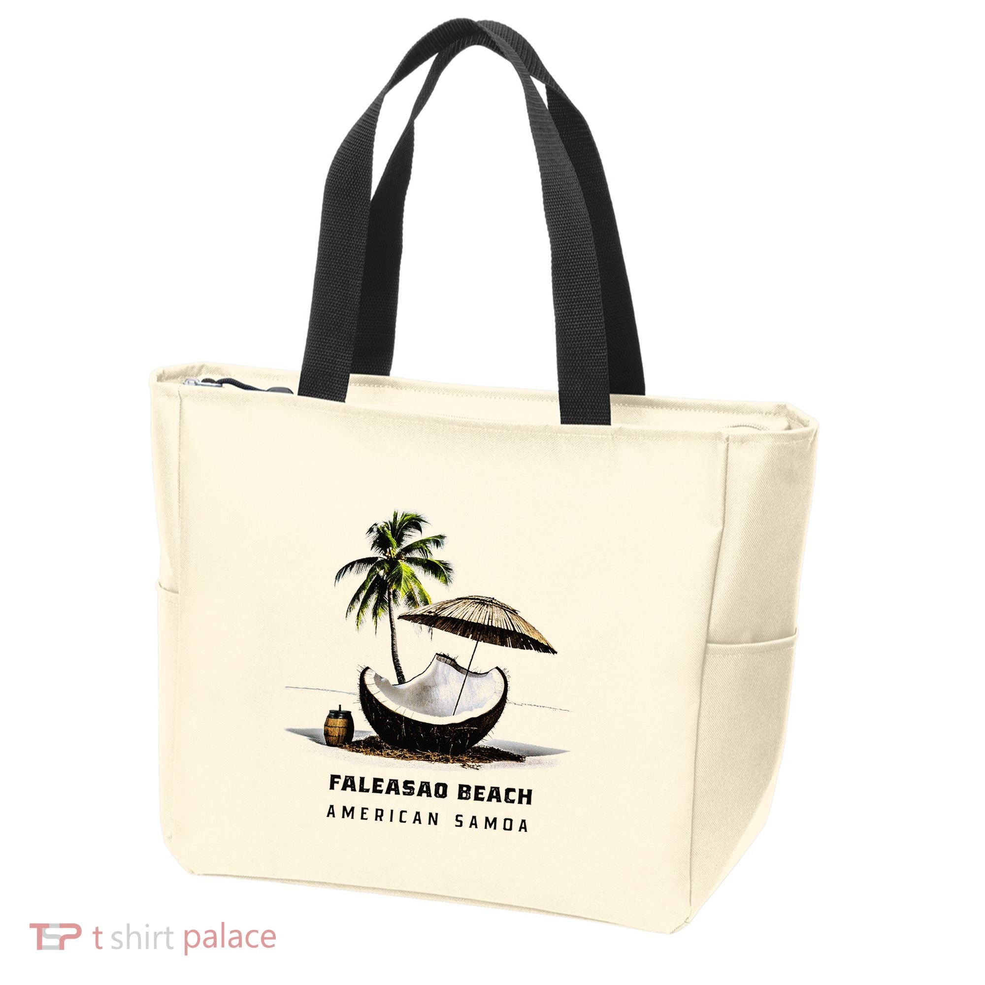 Faleasao Beach American Samoa Tote Bag