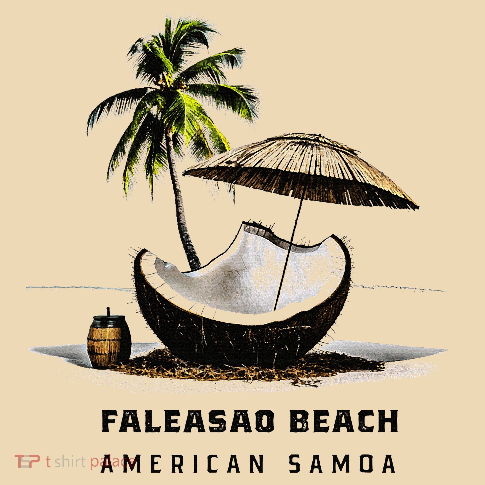 Faleasao Beach American Samoa Tote Bag