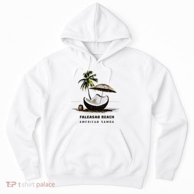 Faleasao Beach American Samoa Hoodie