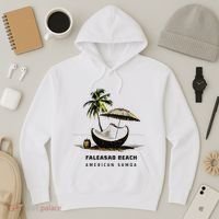 Faleasao Beach American Samoa Hoodie thumb 3