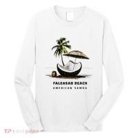 Faleasao Beach American Samoa Long Sleeve Shirt thumb 0