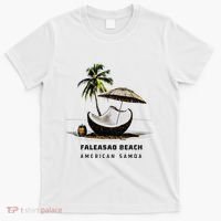 Faleasao Beach American Samoa T-Shirt thumb 0