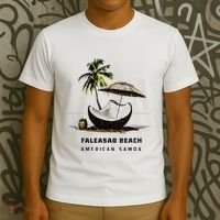 Faleasao Beach American Samoa T-Shirt thumb 3