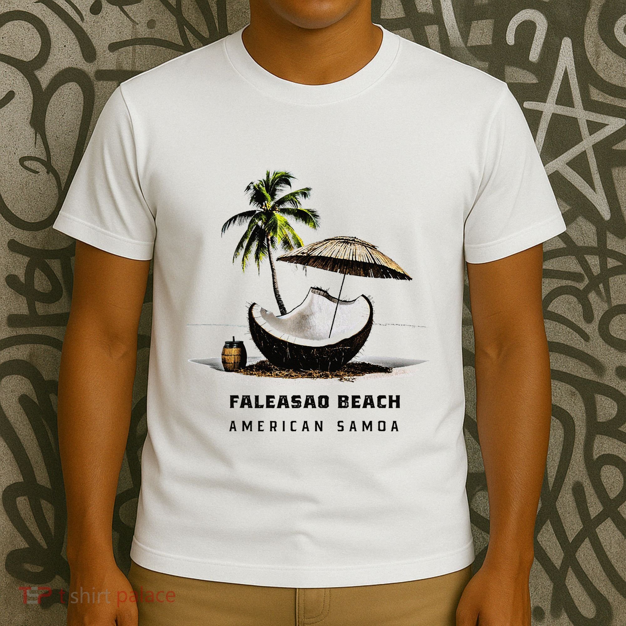 Faleasao Beach American Samoa T-Shirt