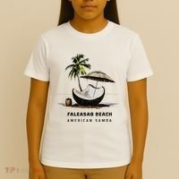 Faleasao Beach American Samoa T-Shirt thumb 4