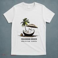 Faleasao Beach American Samoa T-Shirt thumb 5