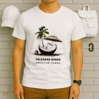 Faleasao Beach American Samoa T-Shirt thumb 6