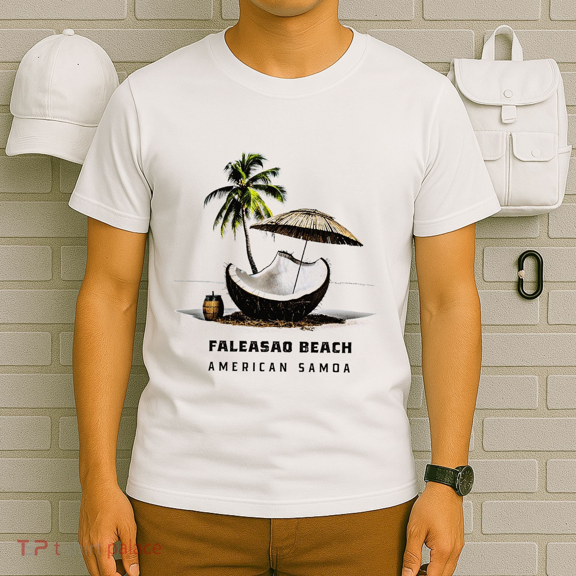 Faleasao Beach American Samoa T-Shirt