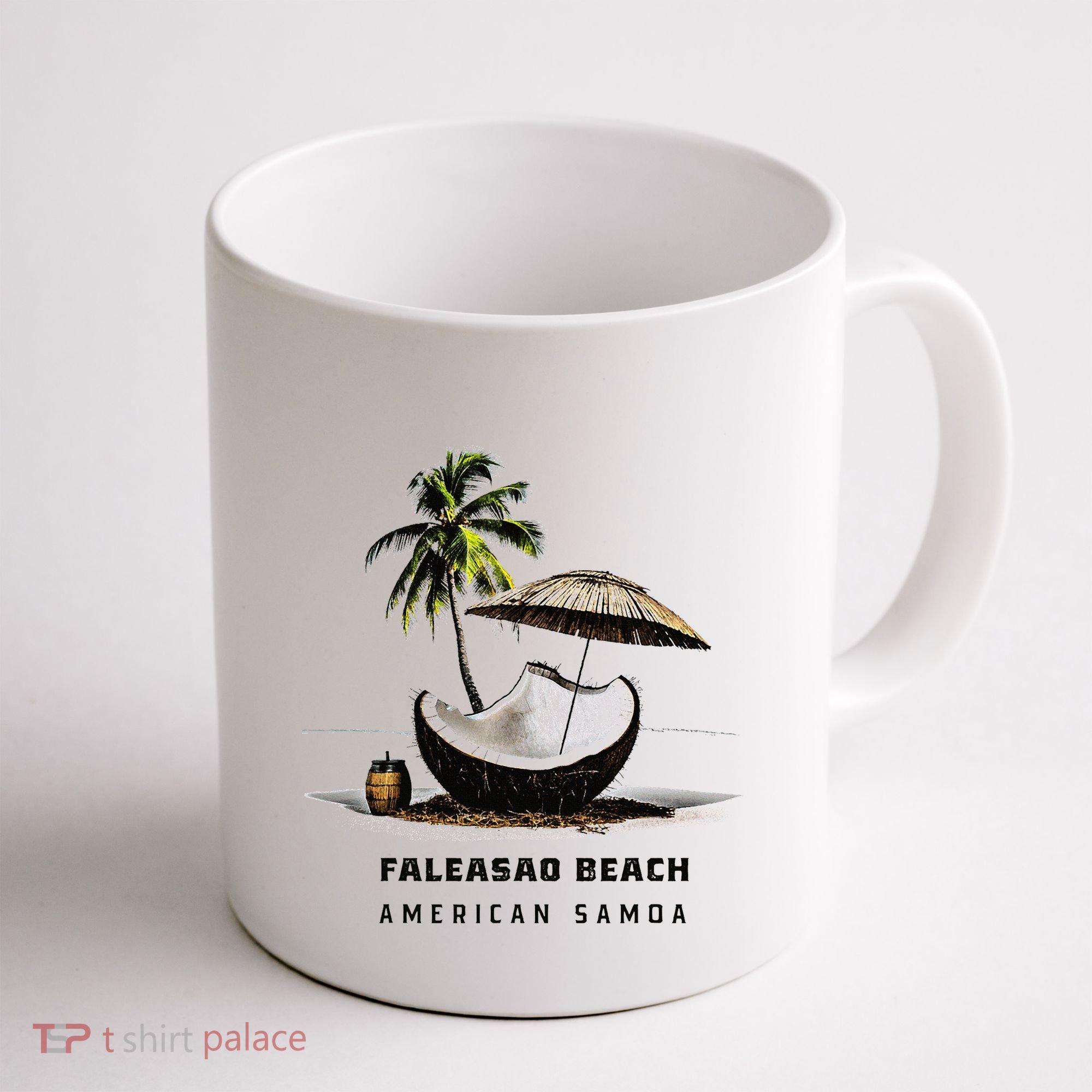 Faleasao Beach American Samoa Coffee Mug