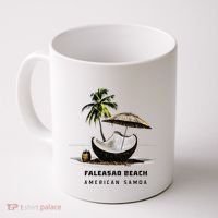 Faleasao Beach American Samoa Coffee Mug thumb 0
