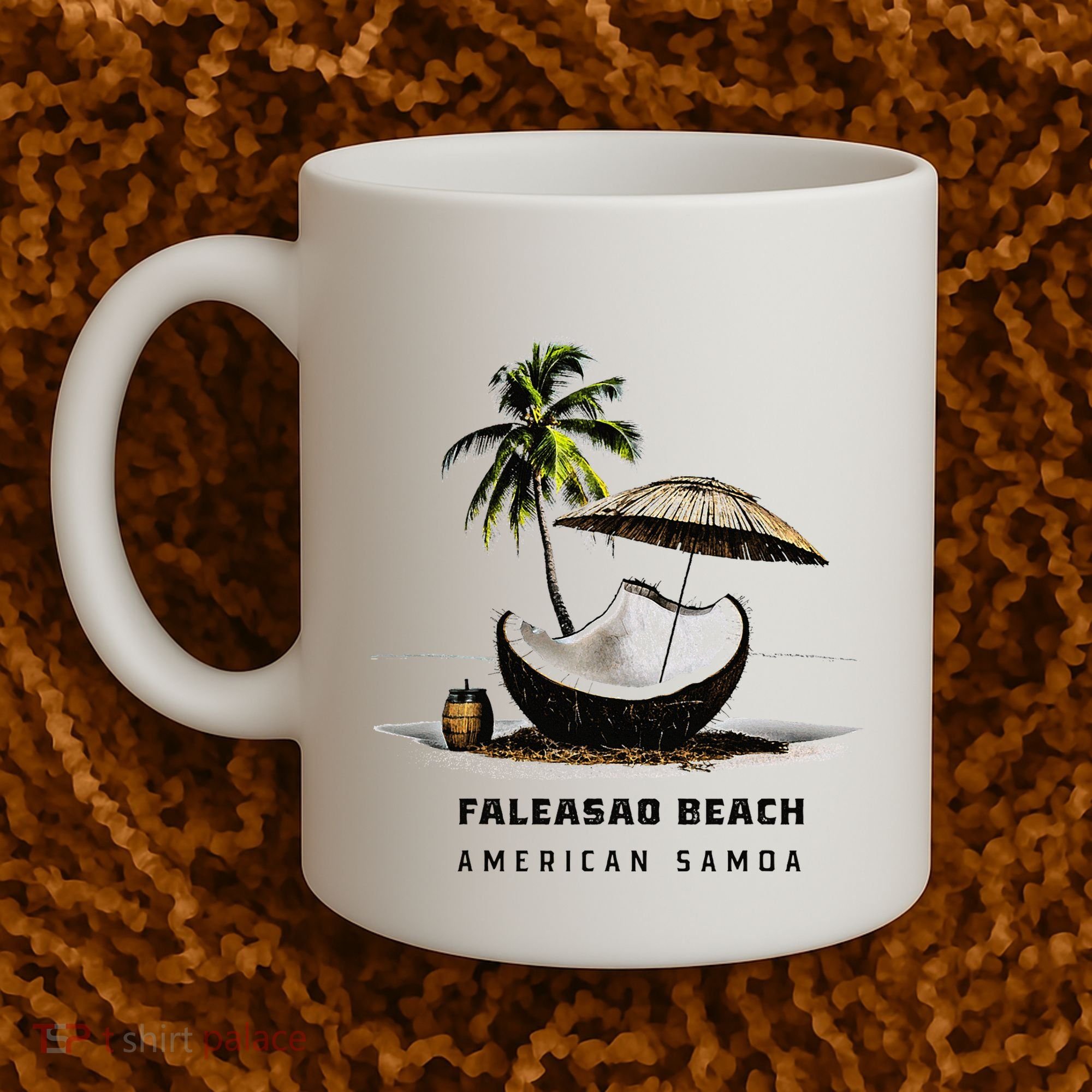 Faleasao Beach American Samoa Coffee Mug
