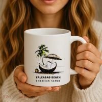Faleasao Beach American Samoa Coffee Mug thumb 3