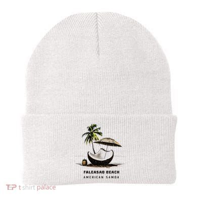 Faleasao Beach American Samoa Beanie