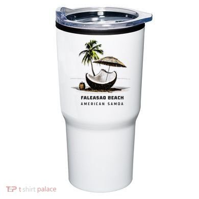 Faleasao Beach American Samoa Tumbler