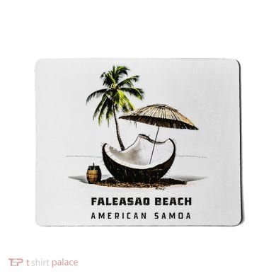 Faleasao Beach American Samoa Mousepad