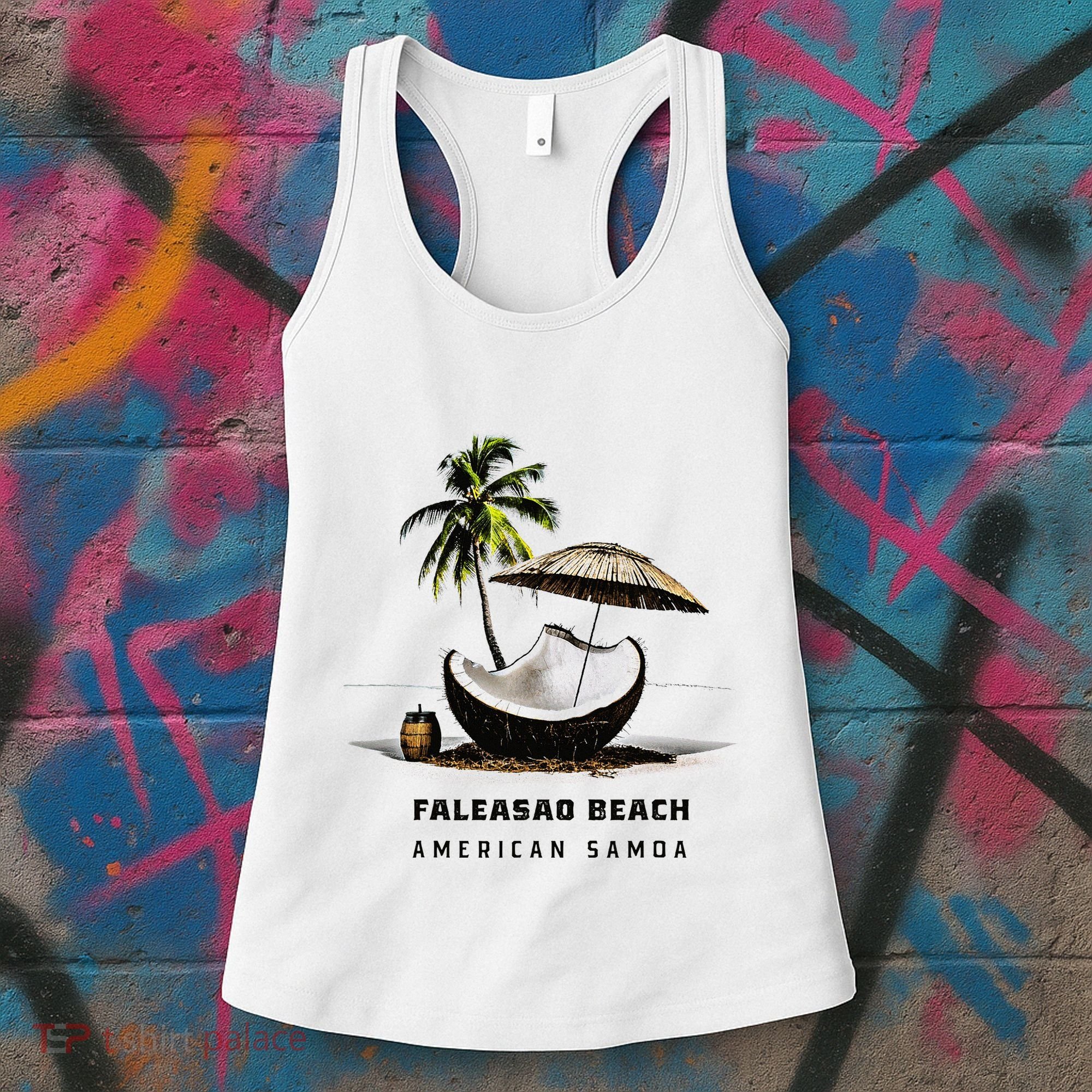 Faleasao Beach American Samoa Women's Tank Top