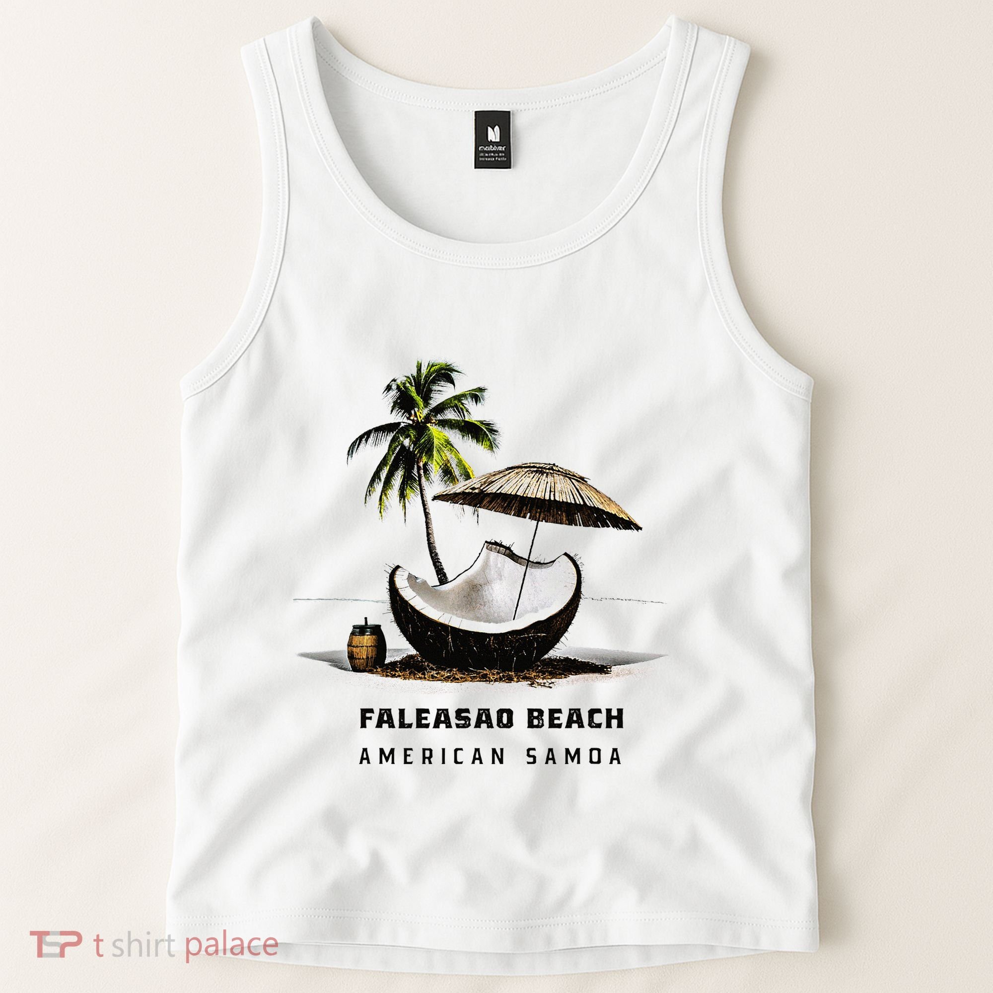 Faleasao Beach American Samoa Tank Top