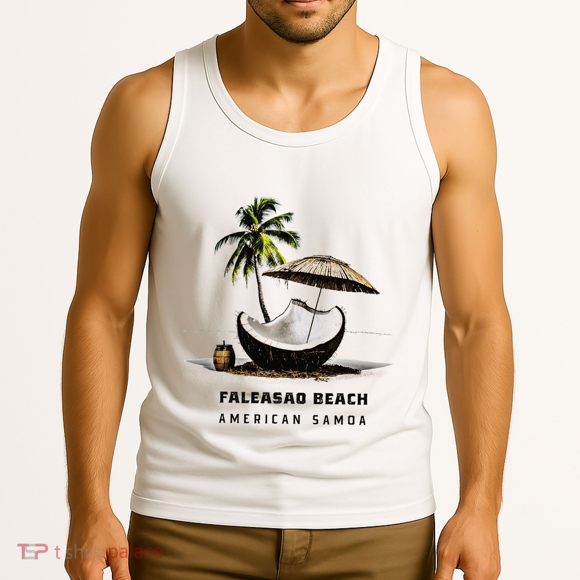 Faleasao Beach American Samoa Tank Top