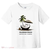 Faleasao Beach American Samoa Toddler T-Shirt thumb 0