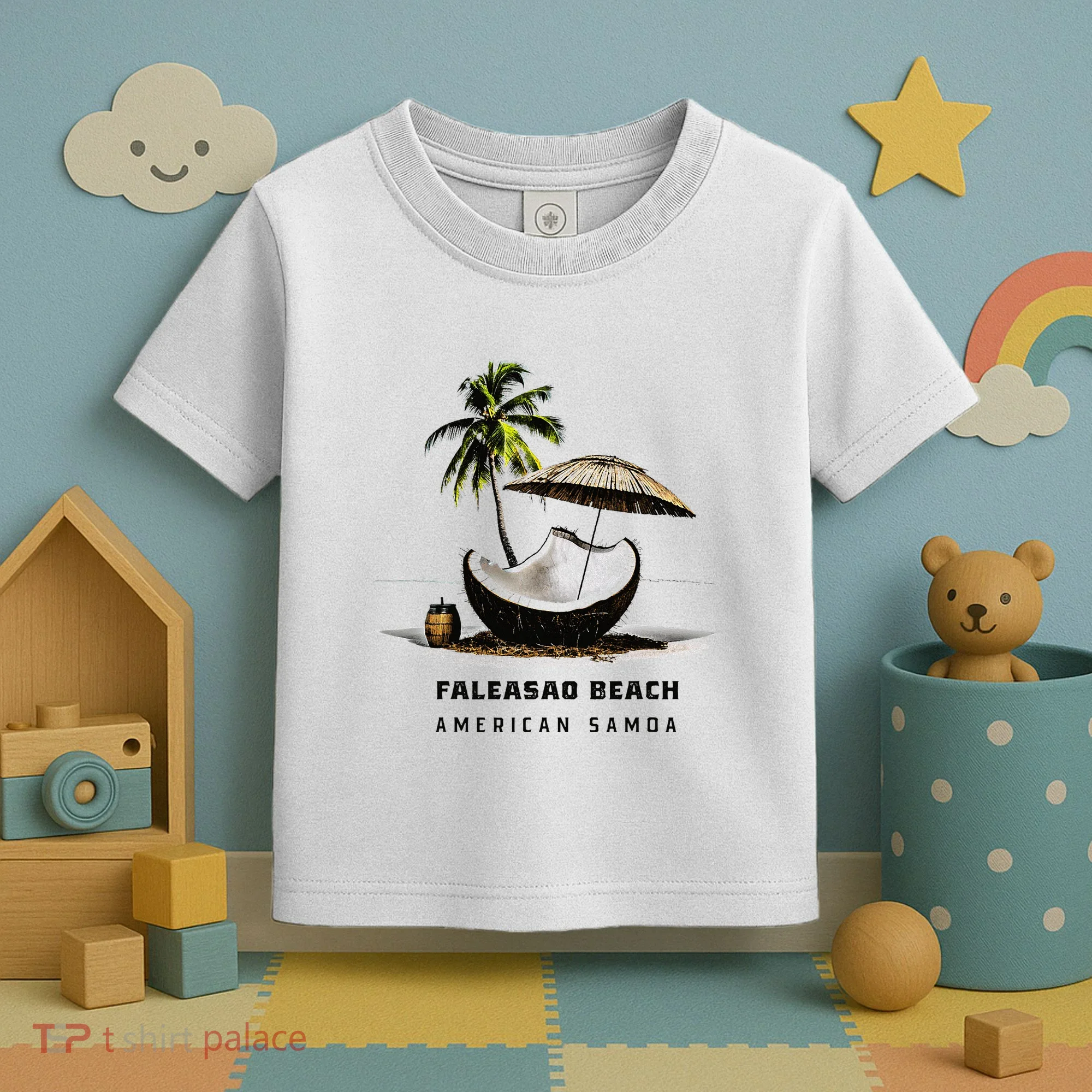 Faleasao Beach American Samoa Toddler T-Shirt