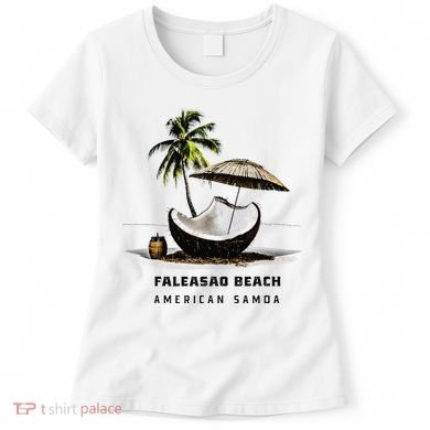 Faleasao Beach American Samoa Women's T-Shirt