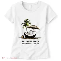 Faleasao Beach American Samoa Women's T-Shirt thumb 0