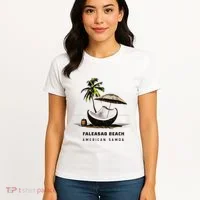 Faleasao Beach American Samoa Women's T-Shirt thumb 4