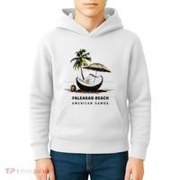 Faleasao Beach American Samoa Kids Hoodie thumb 4