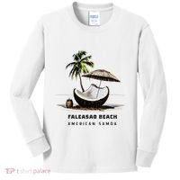 Faleasao Beach American Samoa Kids Long Sleeve Shirt thumb 0