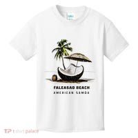 Faleasao Beach American Samoa Kids T-Shirt thumb 0