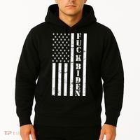 Fuck Biden American Flag Hoodie thumb 2