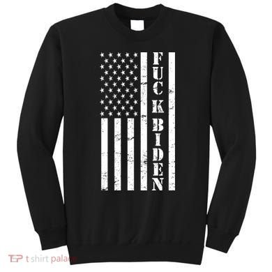 Fuck Biden American Flag Sweatshirt