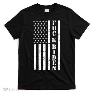 Fuck Biden American Flag T-Shirt