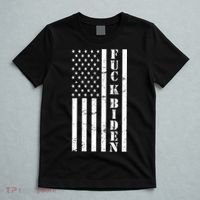 Fuck Biden American Flag T-Shirt thumb 5
