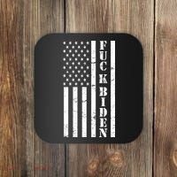 Fuck Biden American Flag Coaster thumb 0