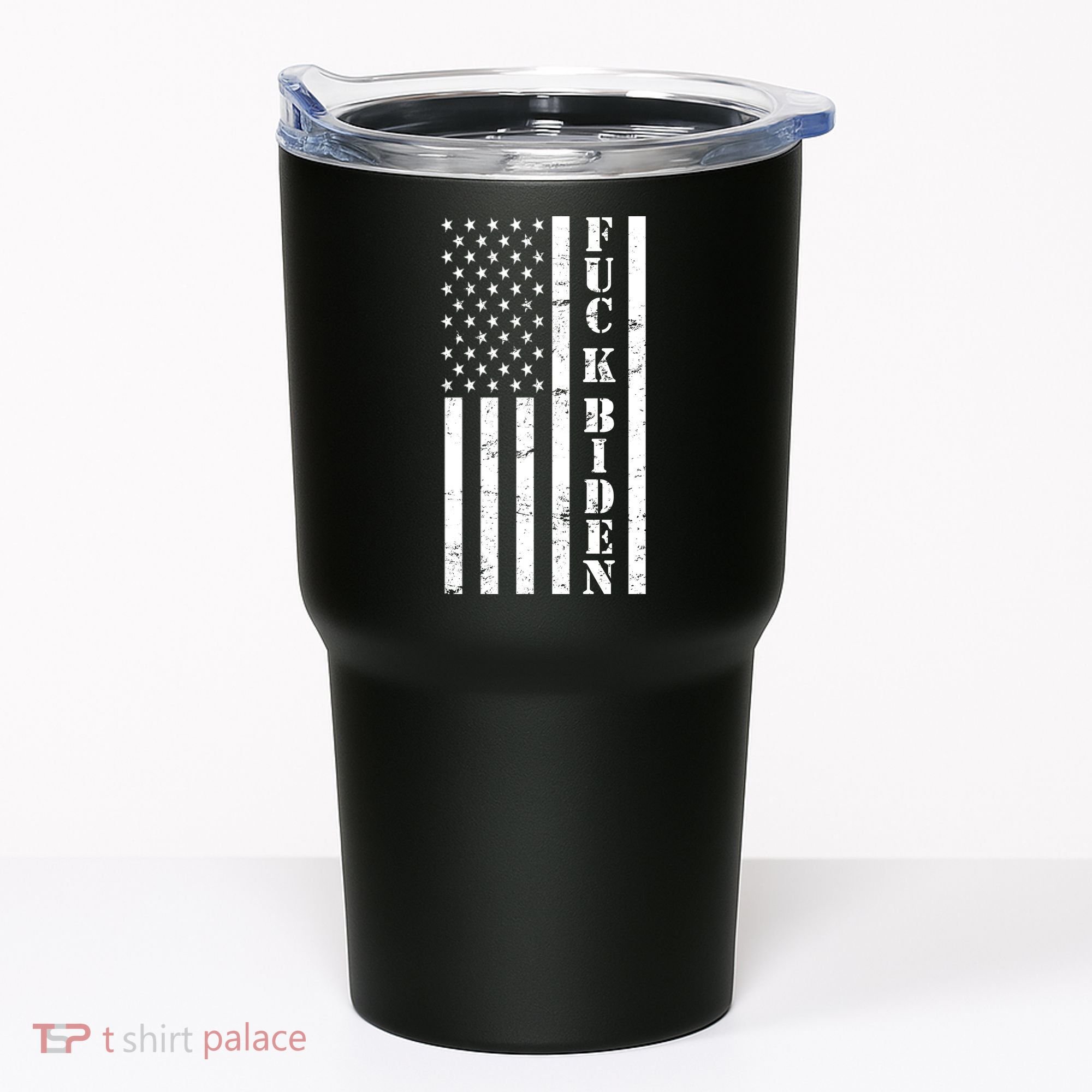 Fuck Biden American Flag Tumbler