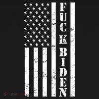 Fuck Biden American Flag Kids Hoodie thumb 5