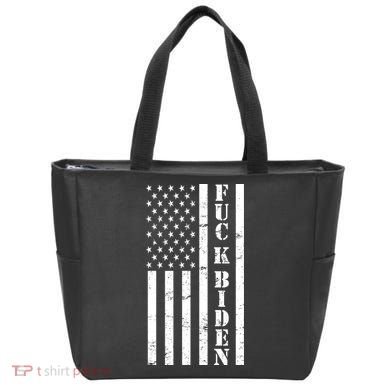 Fuck Biden American Flag Tote Bag