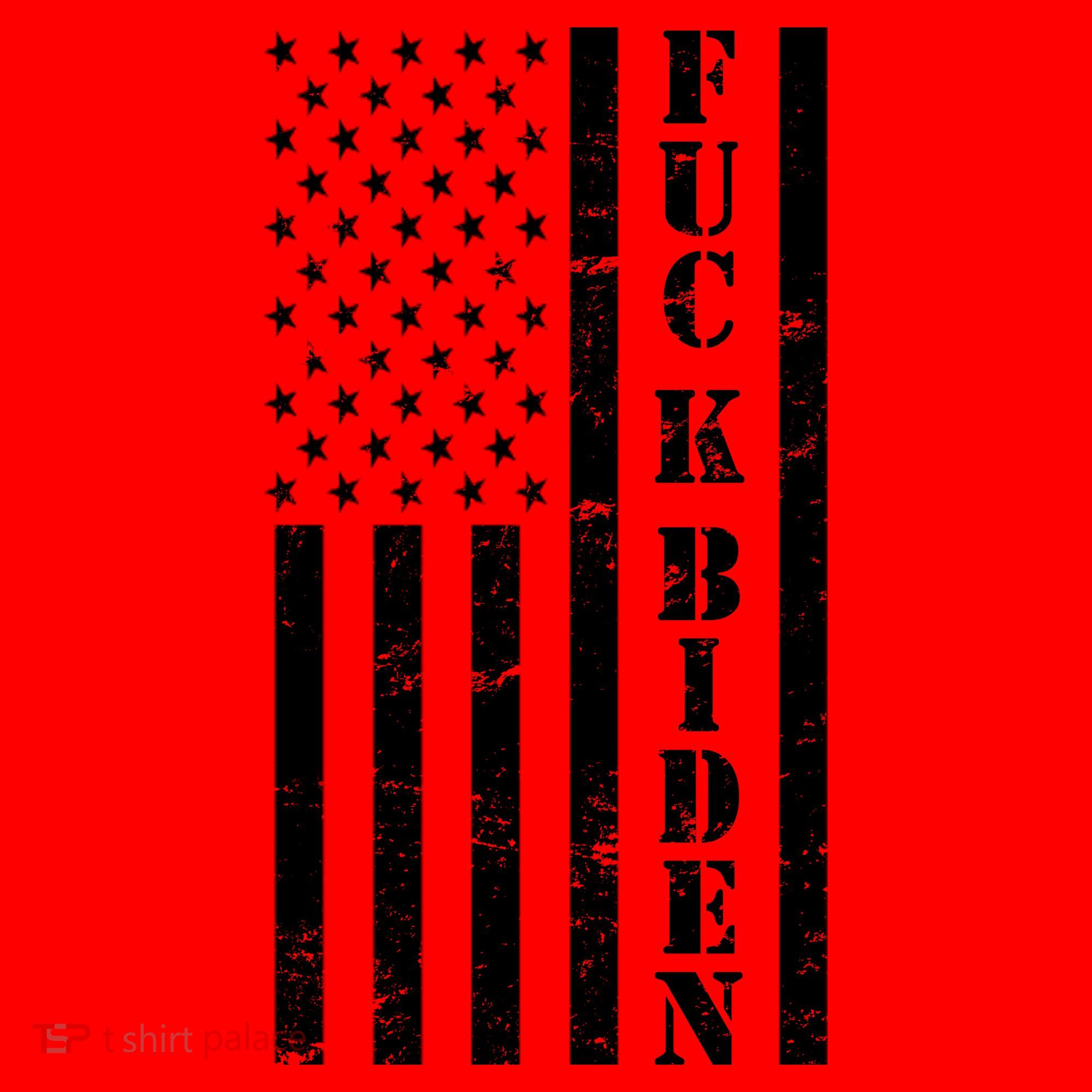 Fuck Biden American Flag Santa Hat