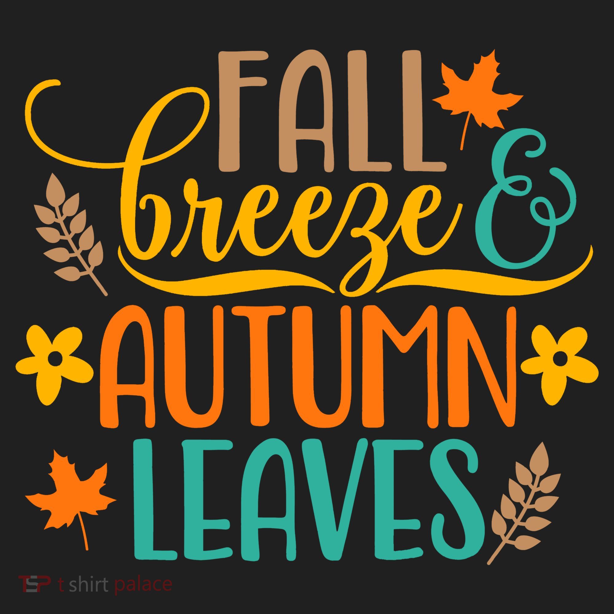 Fall Breeze Autumn Leaves Women's Sweatshirt