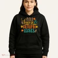 Fall Breeze Autumn Leaves Hoodie thumb 5